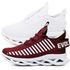Kit 2 Tênis Easy Style Unissex Evoltenn Solado Trançado Moderno White e Bordo