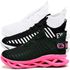 Kit 3 Tênis Easy Style Unissex Evoltenn Solado Trançado White, Preto Pink e Preto Branco