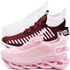 Kit 3 Tênis Easy Style Unissex Evoltenn Solado Trançado White, Rosa e Bordo
