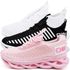 Kit 3 Tênis Easy Style Unissex Evoltenn Solado Trançado White, Rosa e Preto Branco