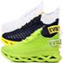 Kit 3 Tênis Easy Style Unissex Evoltenn Solado Trançado White, Verde e Preto Amarelo