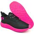 Tênis Boost Feminino Evoltenn Esporte Casual Colmeia Preto Rosa