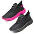 Kit 2 Tênis Boost Unissex Evoltenn Esportivo Colmeia Black e Preto Rosa