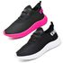 Kit 2 Tênis Boost Unissex Evoltenn Esportivo Colmeia Preto Rosa e Preto Branco