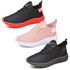 Kit 3 Tênis Boost Unissex Evoltenn Esportivo Colmeia Black, Nude e Preto Vermelho