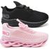 Kit 2 Tênis Infantil Esportivo Modelos Diferentes Rosa e Black