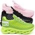kit 3 Tênis Infantil Evoltenn Sola Trança Escolar Black, Rosa e Verde