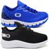 Kit 2 Tênis Infantil Evoltenn Confortável Modelos Diferentes Azul e Preto Branco