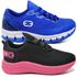 Kit 2 Tênis Infantil Evoltenn Confortável Modelos Diferentes Azul e Preto Rosa