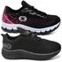 Kit 2 Tênis Infantil Evoltenn Confortável Modelos Diferentes Pink e Black