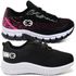 Kit 2 Tênis Infantil Evoltenn Confortável Modelos Diferentes Pink e Preto Branco