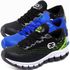 Kit 3 Tênis Infantil Evoltenn Impacto Azul, Preto e Verde