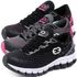 Kit 3 Tênis Infantil Evoltenn Impacto Pink, Cinza e Preto