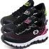 Kit 3 Tênis Infantil Evoltenn Impacto Pink, Preto e Verde