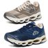 Kit 2 Tênis Infantil Masculino Evoltenn Turbo Kids Bege e Marinho