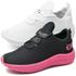 Kit 2 Tênis Infantil Esportivo Colmeia Branco e Preto Rosa