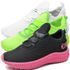 Kit 3 Tênis Infantil Esportivo Colmeia Branco, Verde e Preto Rosa