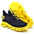 Tênis Easy Style Feminino Evoltenn Solado Trançado Preto Amarelo