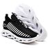 Tênis Easy Style Feminino Evoltenn Solado Trançado Preto Branco