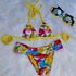 Biquíni Infantil Cortininha Amarelo