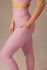 Calça Canelada Anamadu - Rosa Bebê