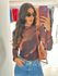 BLUSA EM TULE TIE DYE ESCURA