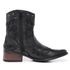 Bota Feminina Texana Taylor Preta Country Cano Médio