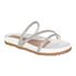 Sandália Papete Margareth Strass Branca Numeração Especial 40 / 41 / 42 / 43 / 44 Branco