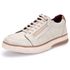 Sapatênis Tênis Casual Ferrile Em Couro Off White 