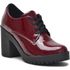 Sapato Oxford Sola Tratorada Feminino Pimpinella Bordo