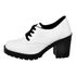 Sapato Oxford Sola Tratorada Feminino Pimpinella Branco