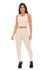 Conjunto Top Cropped e Calça Intense - Areia