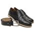 Kit Sapato Casual Oxford Five Days+Cinto Em Couro Legítimo Preto Preto