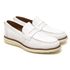 Sapato Social Masculino Loafer Five Days Em Couro Legitimo Branco