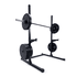 Kit Treino Completo com Squat Rack de 1.80, Barra de 15kg, Anilhas e Acessórios 