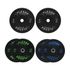 Kit Anilha Olimpica Bumper Crossfit 100kg (4x5+4x10+2x20) Flexbe Fitness
