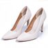 Sapato Feminino Scarpin 1720 Napa Off White