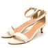 Sandália Feminina Salto Fino 180171 Napa Off White