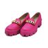 Sapato Feminino Oxford Tratorado 190253 Napa e Solado Pink