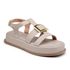 Sandália Feminina Flatform 23430 Aveia