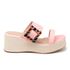 Tamanco Feminino Plataforma Salto Médio 5200 Rosa Lady - Orquídea