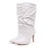 Bota Feminina Cano Médio Slouchy 1714 Napa Off White