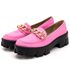 Sapato Feminino Oxford Tratorado 190253 Napa Rosa Azaléia