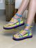 Sandalia Birken Papete De Amarrar Feminina Em Napa Verde 183200