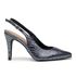 Scarpin Mule De Salto Alto Slingback Electra Preto 6021