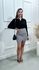 SAIA CURTA FEM DRAPE JULIANA REF:599