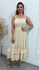 Vestido midi Gloria botões Ref:3433