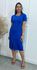 Vestido Laura Midi Moletinho Azul