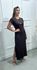 Vestido Longuete Ariede Marrom