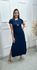 Vestido Longuete Ariede Azul Marinho